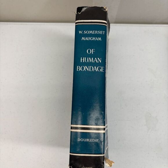 W. Somerset Maugham OF HUMAN BONDAGE Book Club Ed. Dust Jacket Hardcover 1936 - Picture 2 of 6